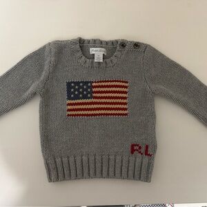 Ralph Lauren The Iconic Flag Sweater - Baby